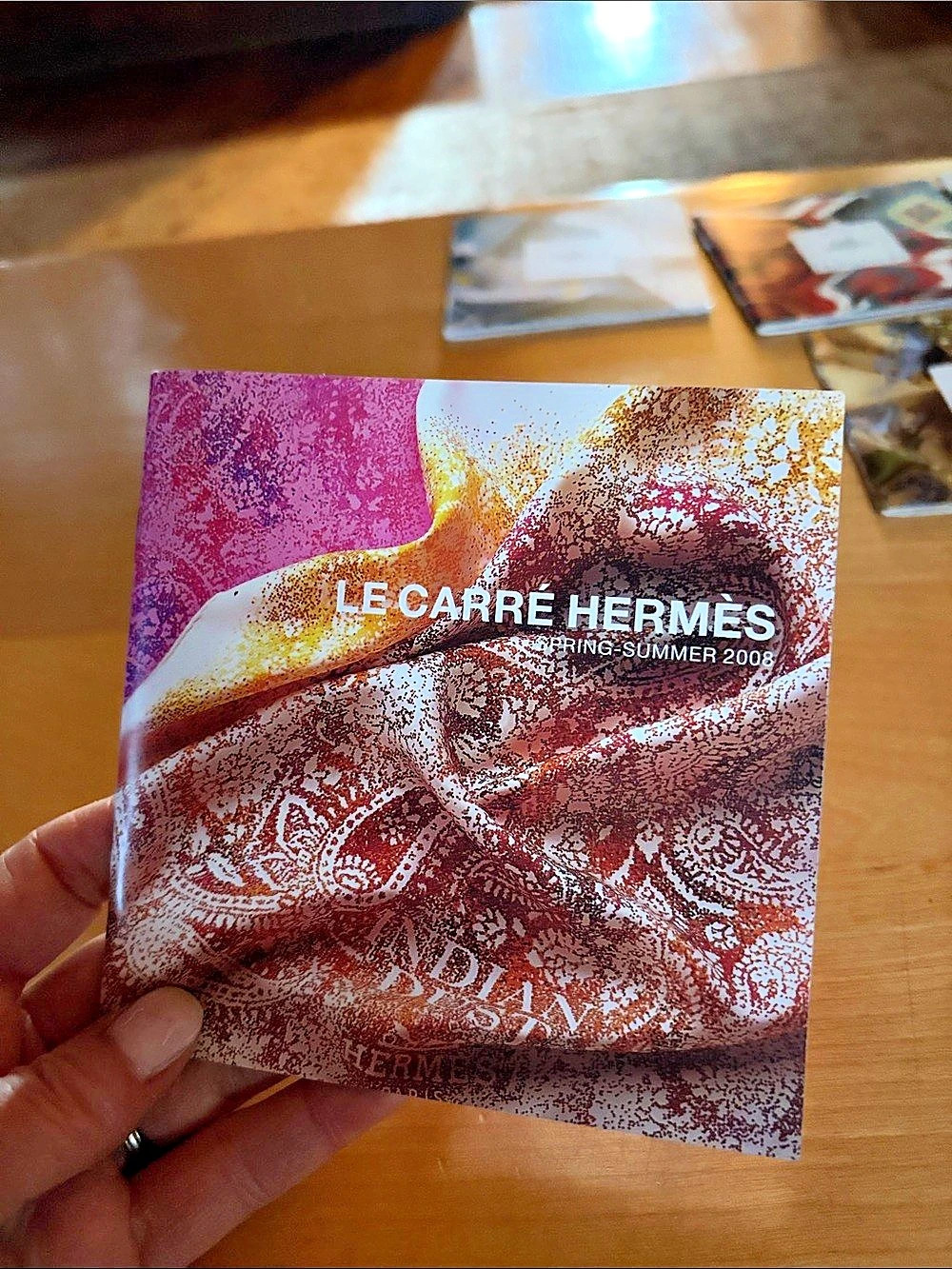 Hermès Le Carré Hermès Spring-Summer 2008 Booklet Spring-Summer 2008 India